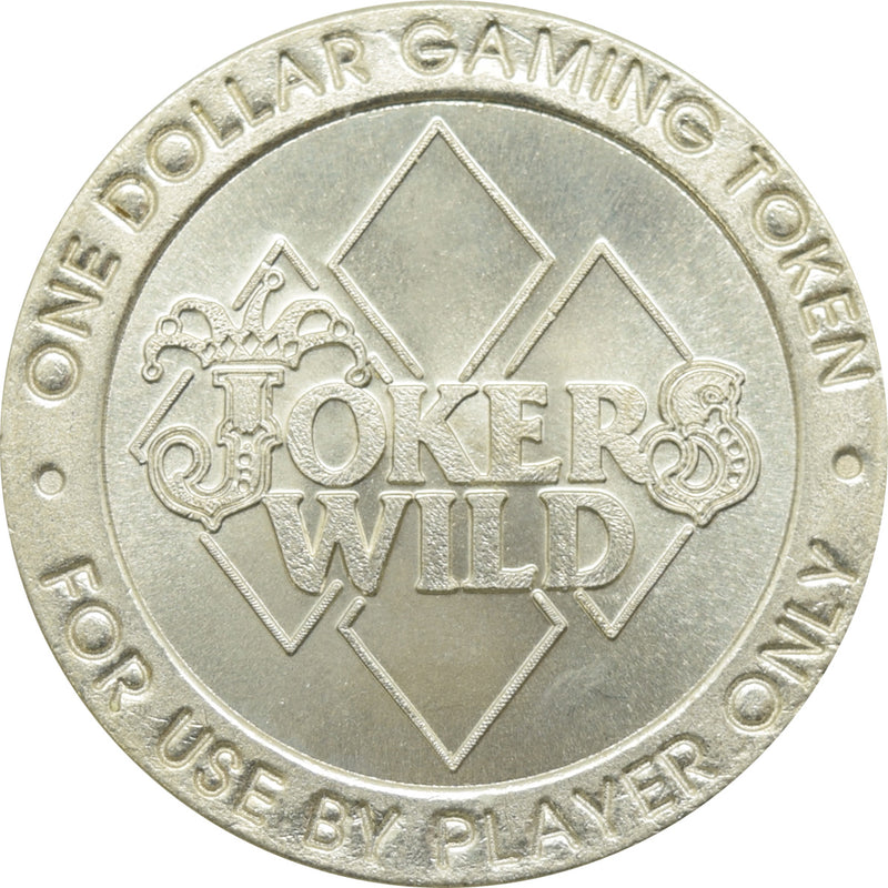 Jokers Wild Casino Henderson NV $1 Token 1993