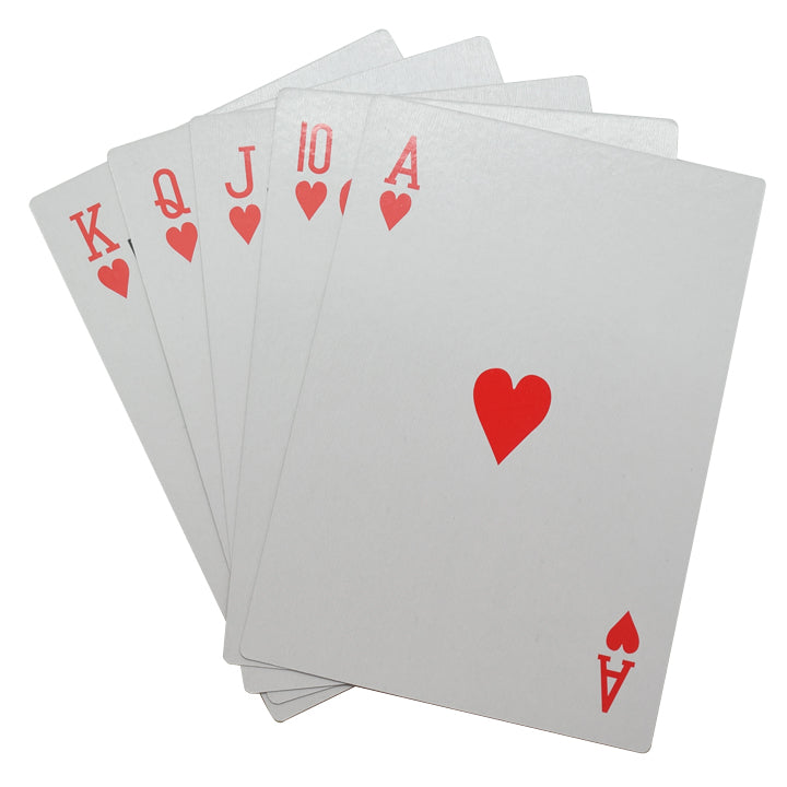 Jumbo Playing Card Deck Welcome to Las Vegas Sign