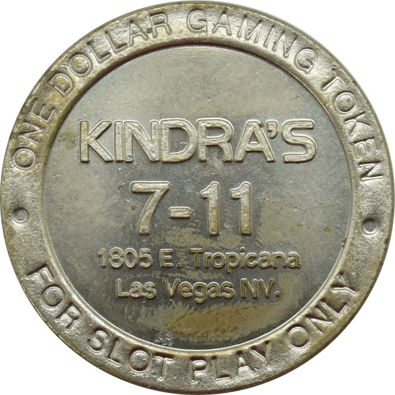 Kindra's 7-Eleven Las Vegas NV $1 Token 1996