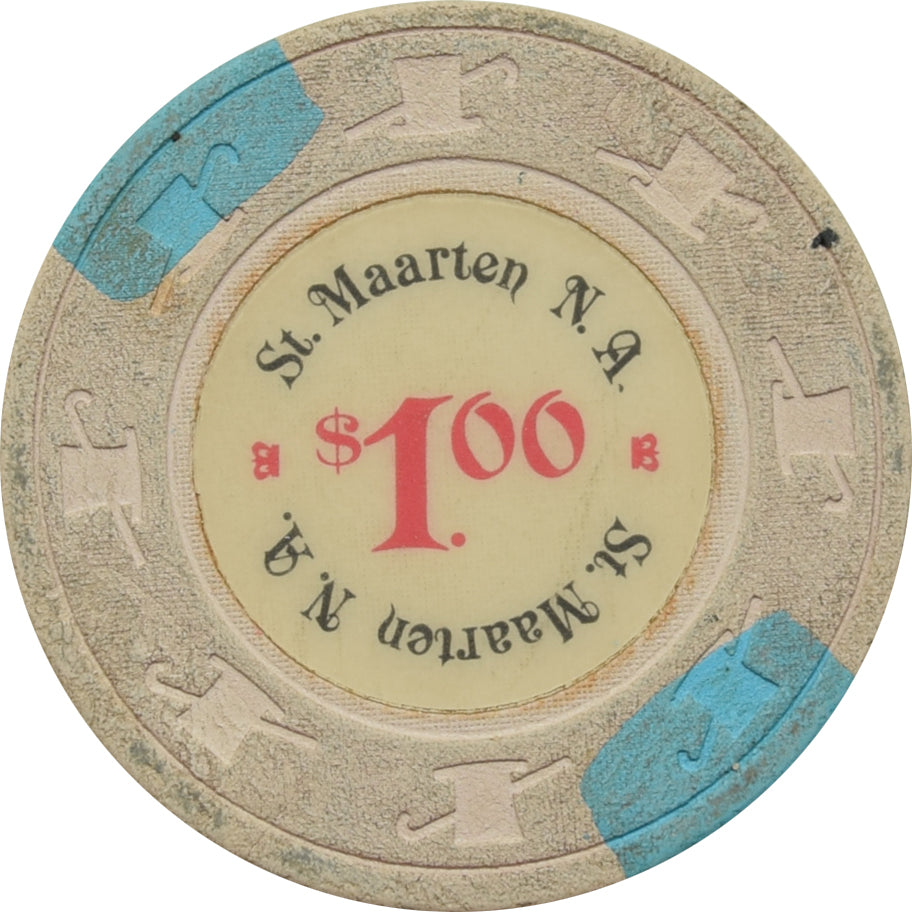 King Midas Casino Philipsburg St. Maarten $1 Chip