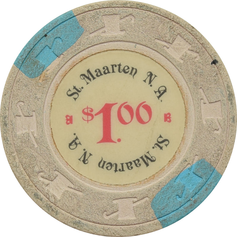 King Midas Casino Philipsburg St. Maarten $1 Chip