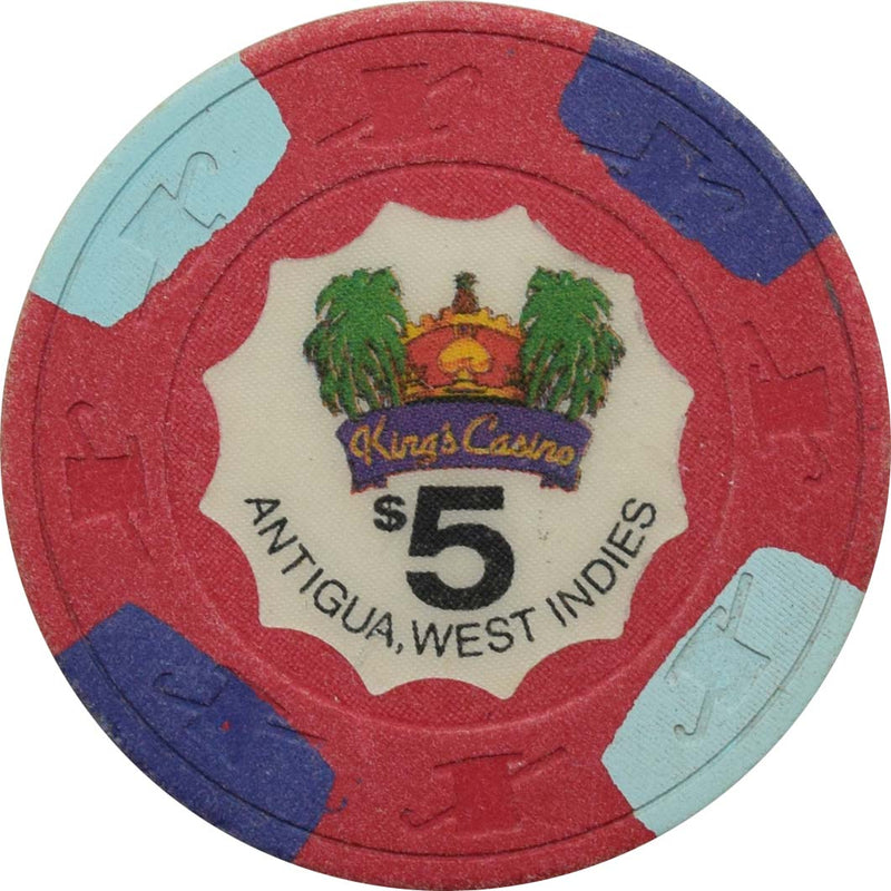 King's Casino St. Johns Antigua $5 Chip