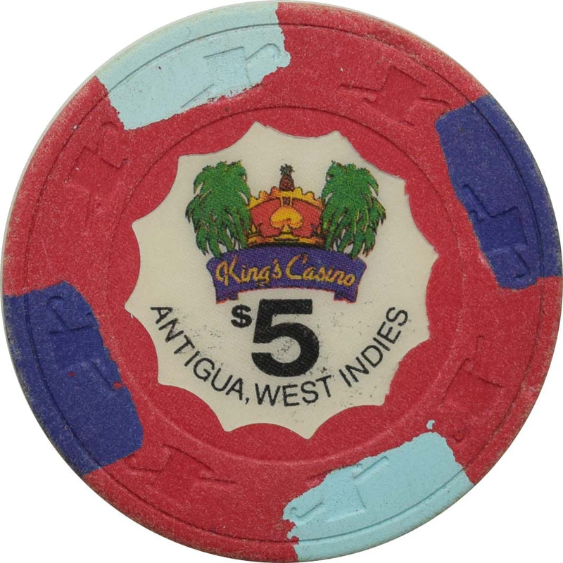 King's Casino St. Johns Antigua $5 Chip