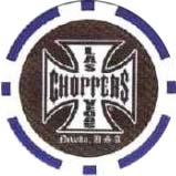 Las Vegas Choppers Poker Chip Set of 25