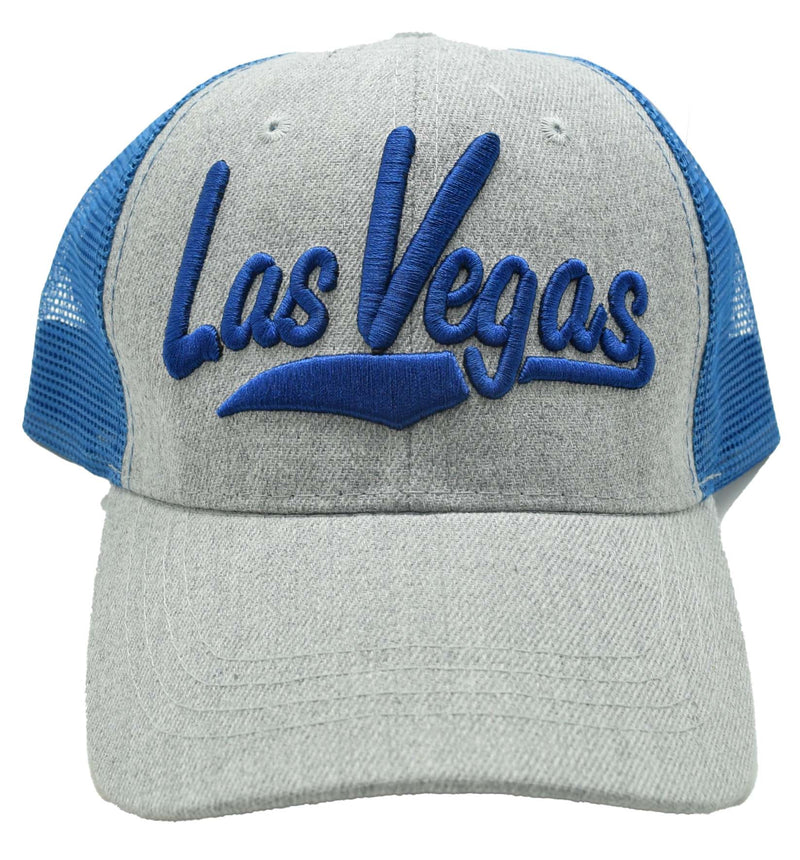 Las Vegas Cursive Script Mesh Hat