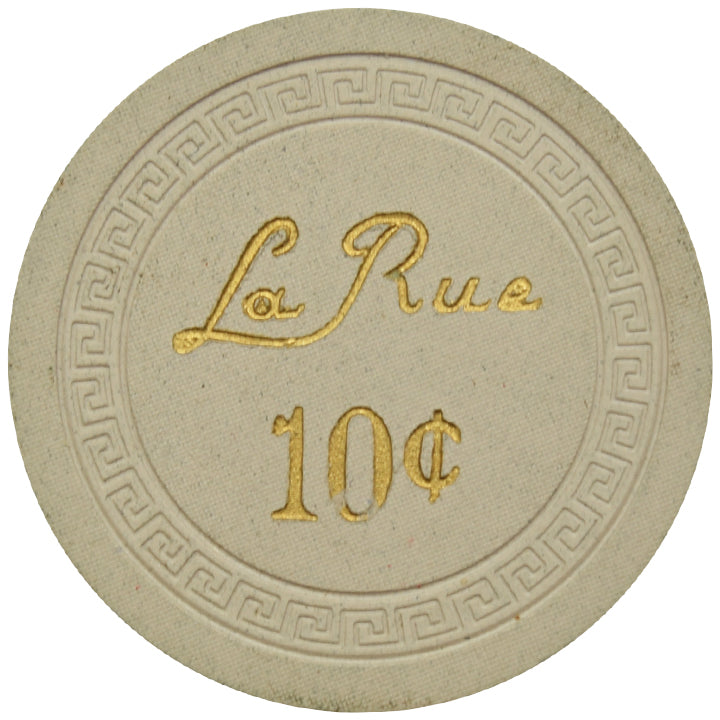 La Rue Casino Las Vegas Nevada 10 Cent Chip 1950