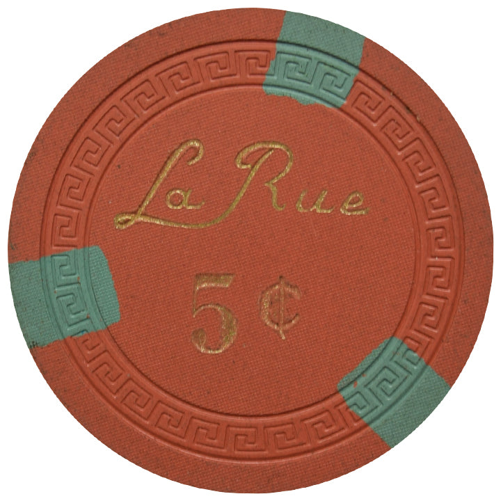 La Rue Casino Las Vegas Nevada 5 Cent Chip 1950