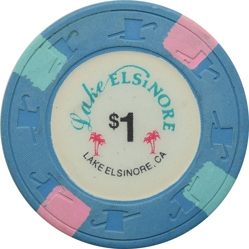 Lake Elsinore Casino Lake Elsinore California $1 Chip