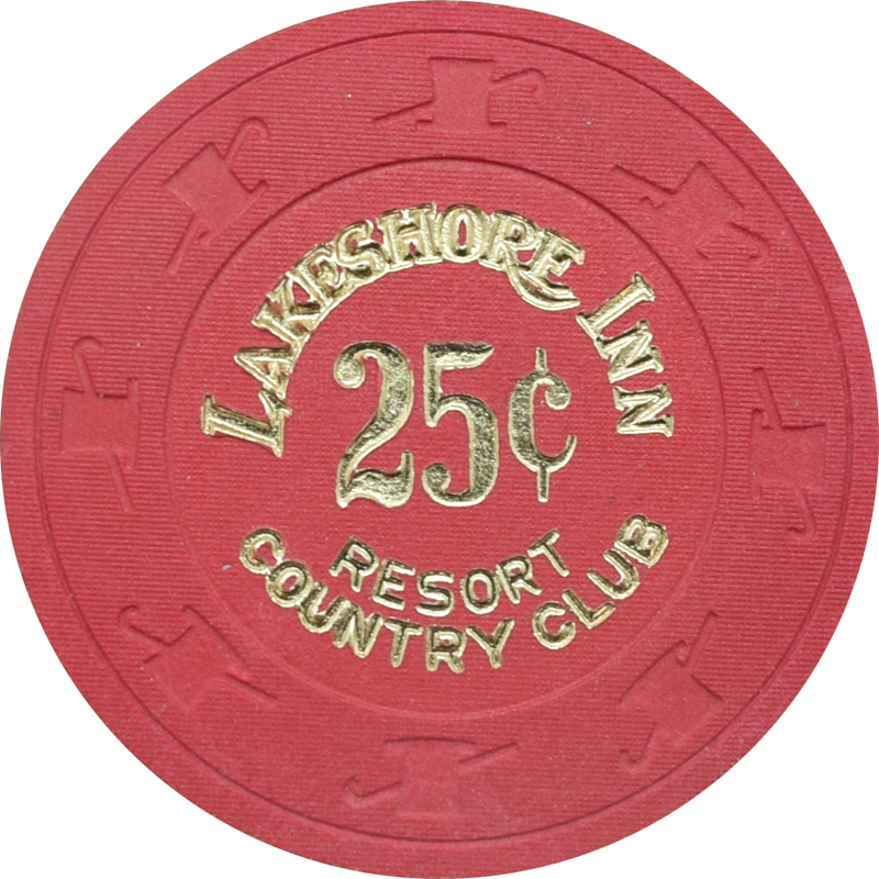 Lakeshore Inn Casino California City California 25 Cent Chip