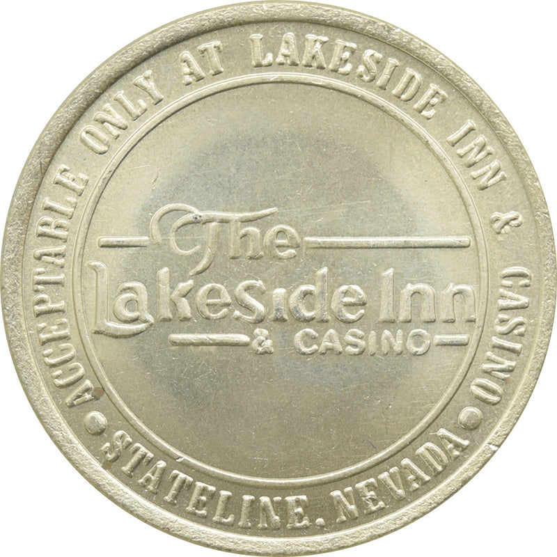 Lakeside Inn Casino Lake Tahoe NV $1 Token 1985