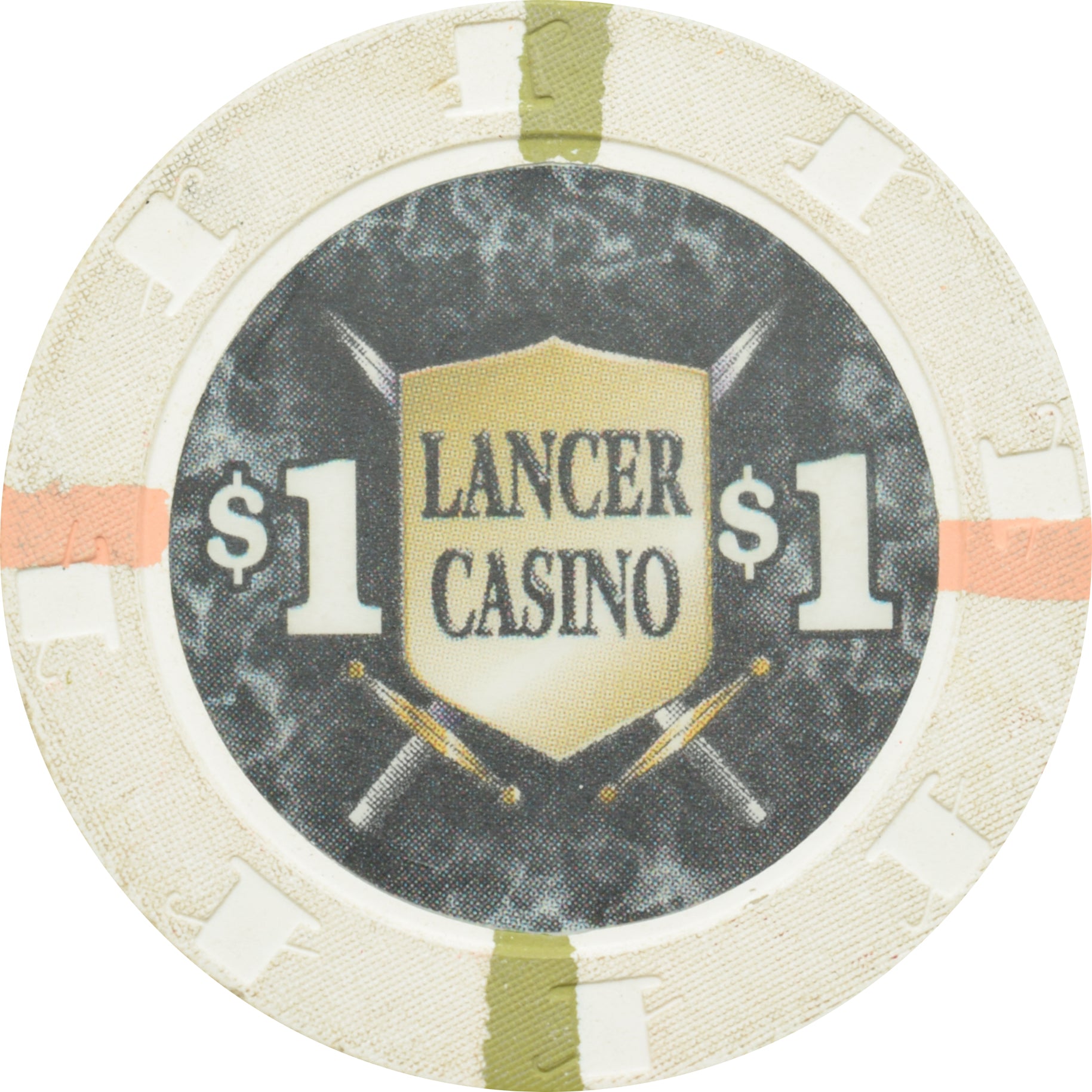 Lancer Casino Clarkston Washington $1 Chip