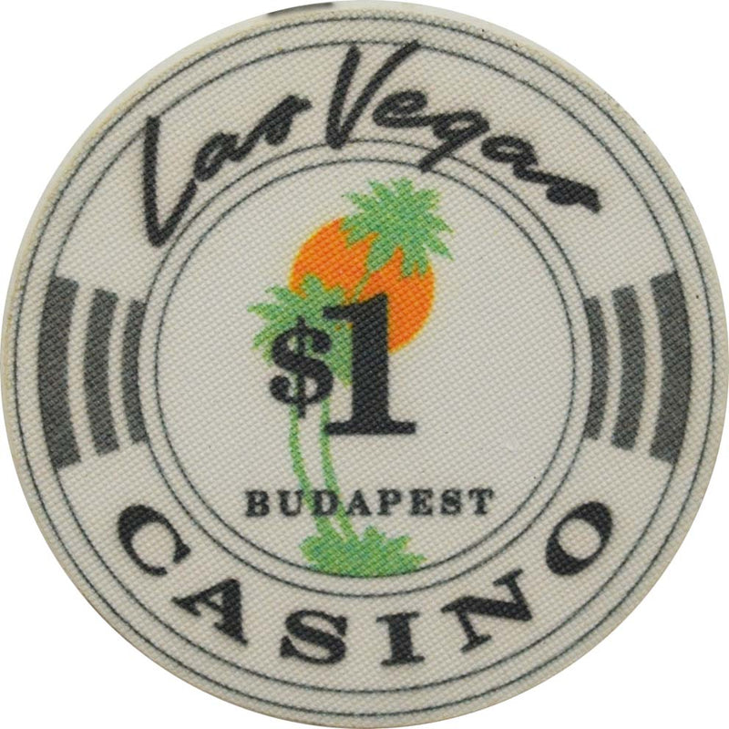 Las Vegas Casino Budapest Hungary $1 Chip