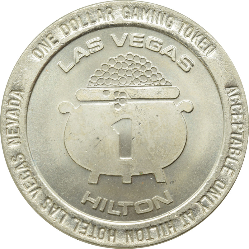 Las Vegas Hilton Casino Las Vegas Nevada $1 Token 1989