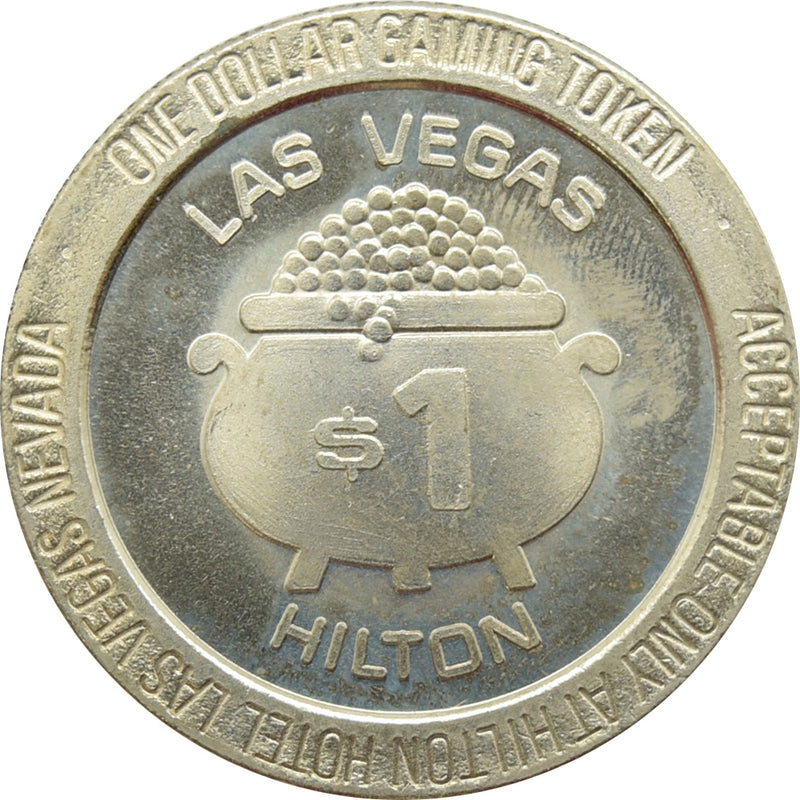 Las Vegas Hilton Casino Las Vegas NV $1 Token 1987