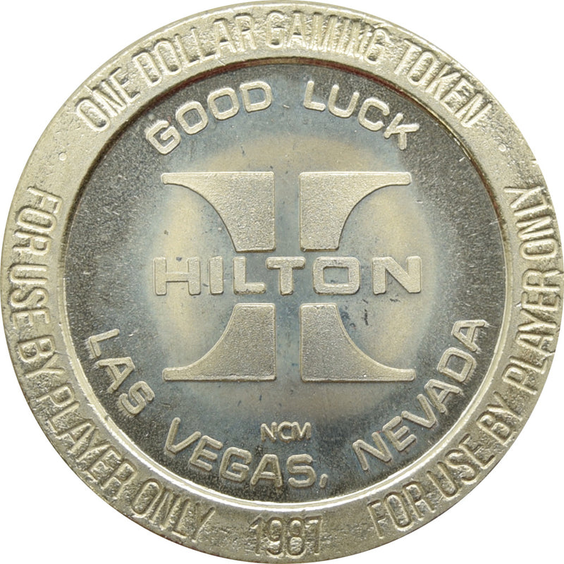 Las Vegas Hilton Casino Las Vegas NV $1 Token 1987