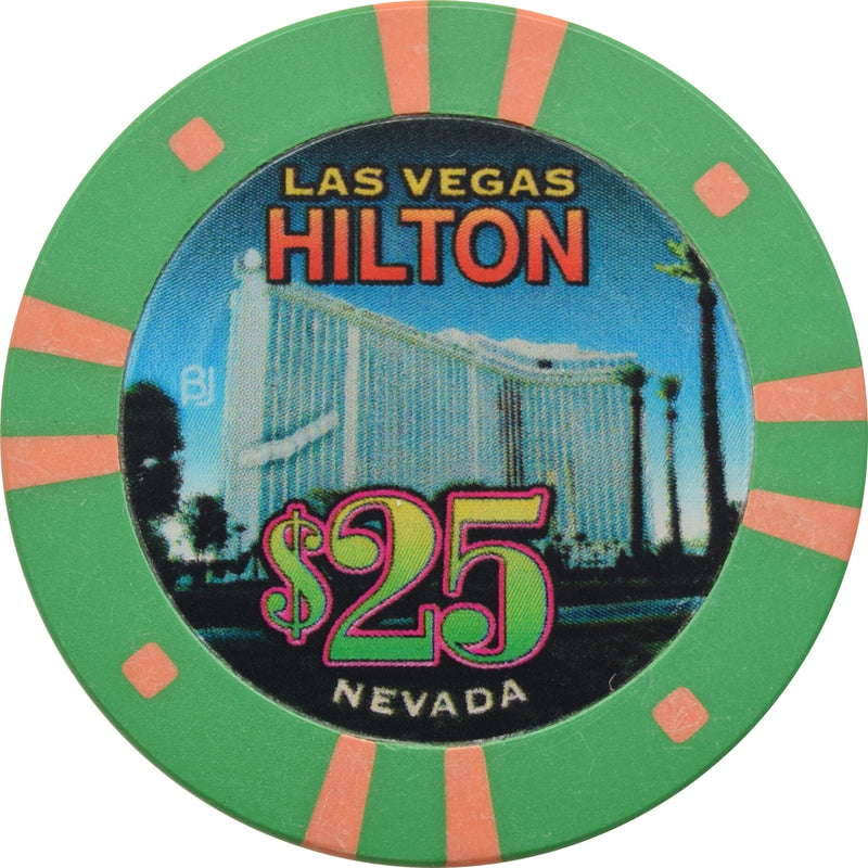 Las Vegas Hilton Casino Las Vegas Nevada $25 Chip 2005