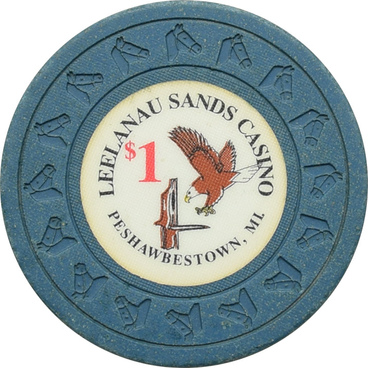 Leelanau Sands Casino Peshawbestown MI $1 Chip