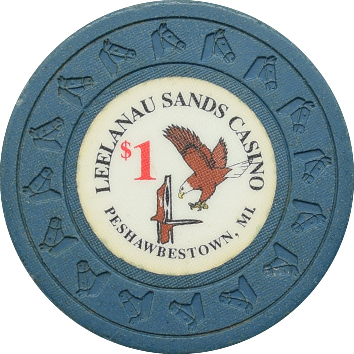 Leelanau Sands Casino Peshawbestown MI $1 Chip