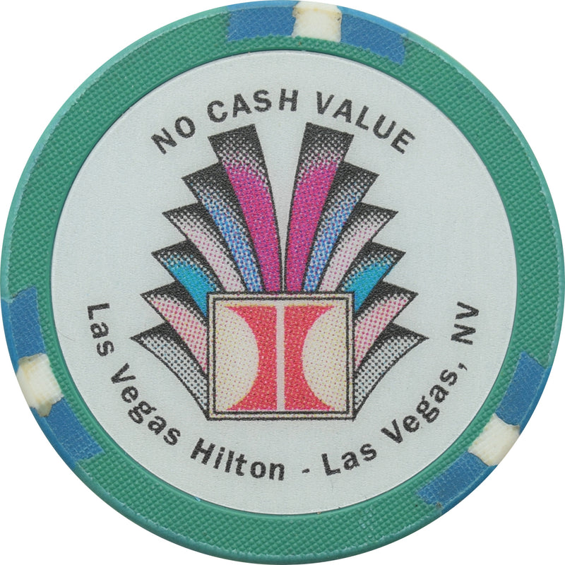 Las Vegas Hilton Casino Las Vegas Nevada Let It Ride 25 NCV Chip 1997