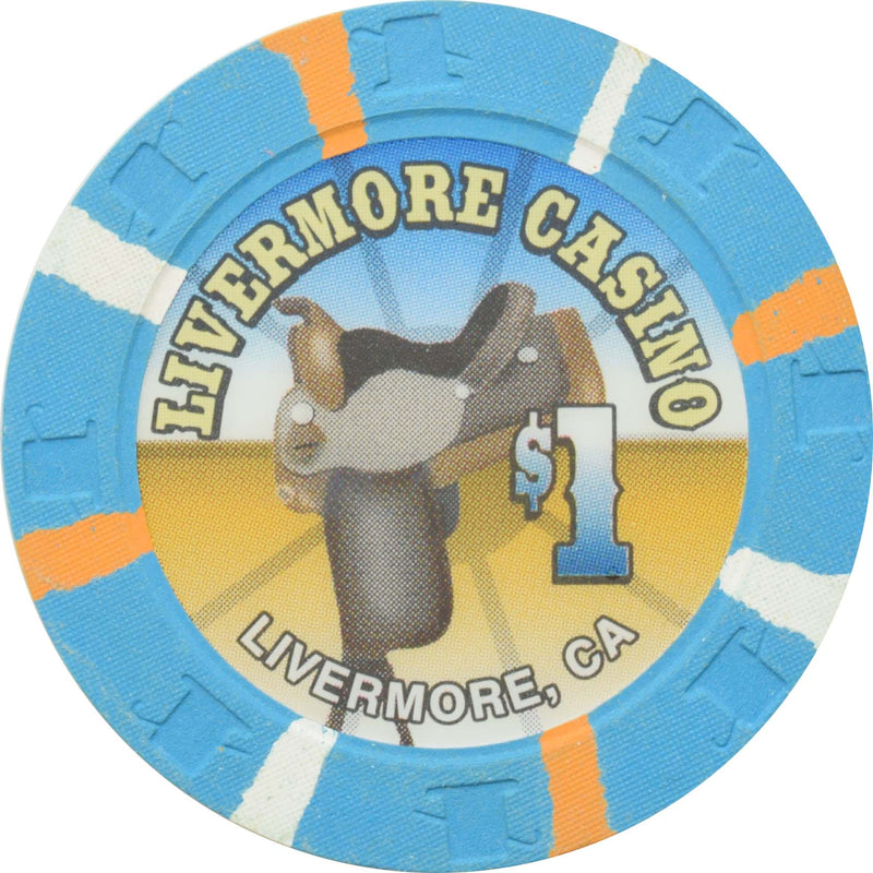 Livermore Casino Livermore California $1 Chip