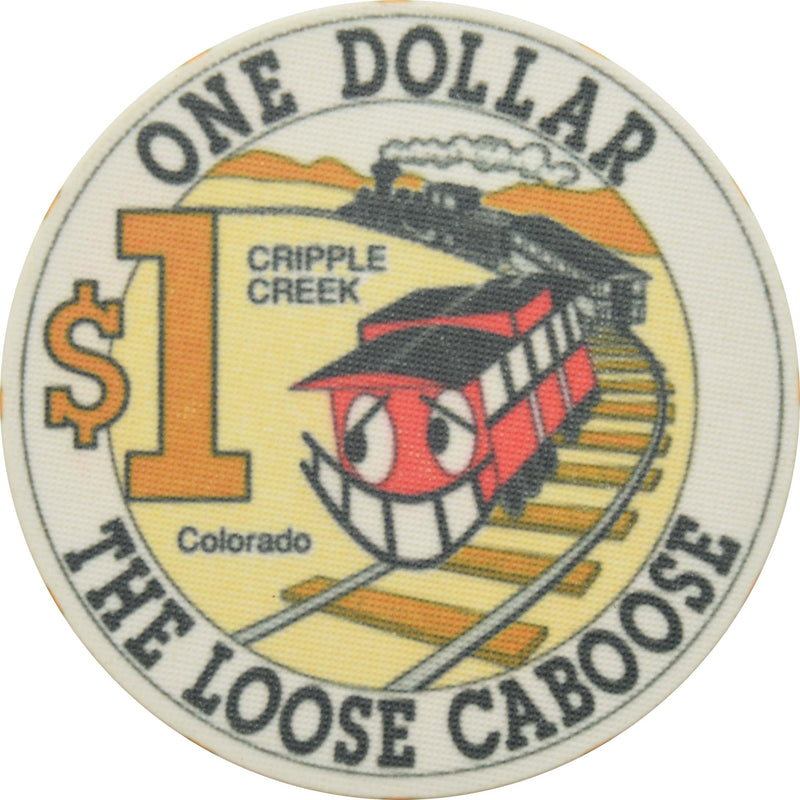Loose Caboose Casino Black Hawk Colorado $1 Chip