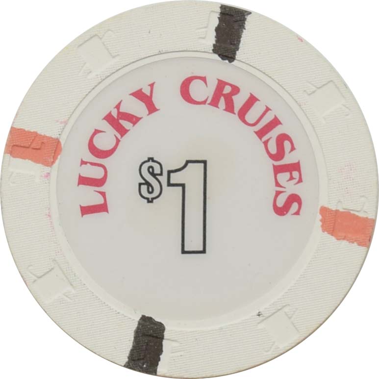 Lucky Cruises/Manhattan Cruises Manhattan New York $1 Chip