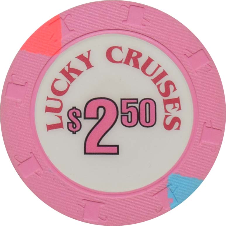Lucky Cruises/Manhattan Cruises Manhattan New York $2.50 Chip