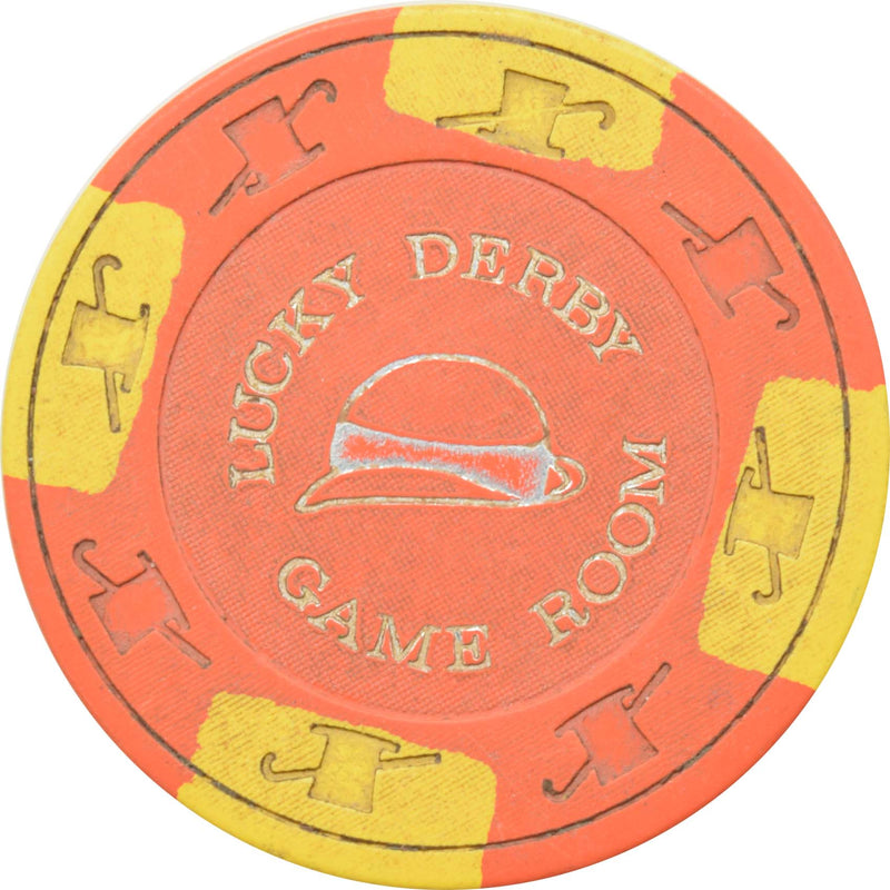 Lucky Derby Casino Citrus Heights California $1 Chip