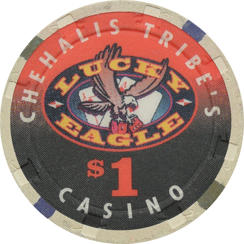 Lucky Eagle Casino Rochester WA $1 Chip