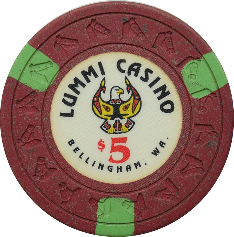 Lummi Casino Bellingham Washington $5 Chip