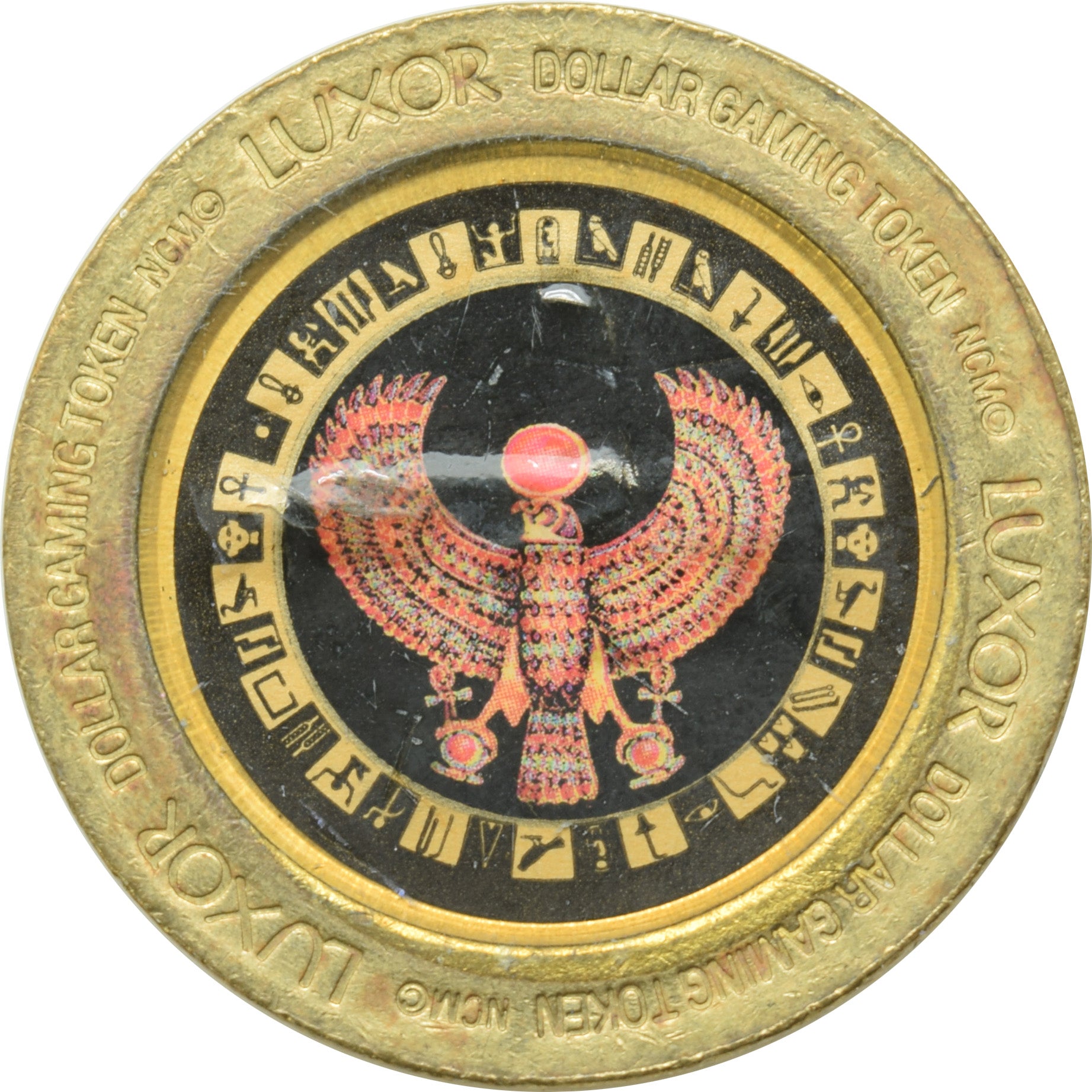 Luxor Casino Las Vegas Nevada $1 Eagle Token 1994