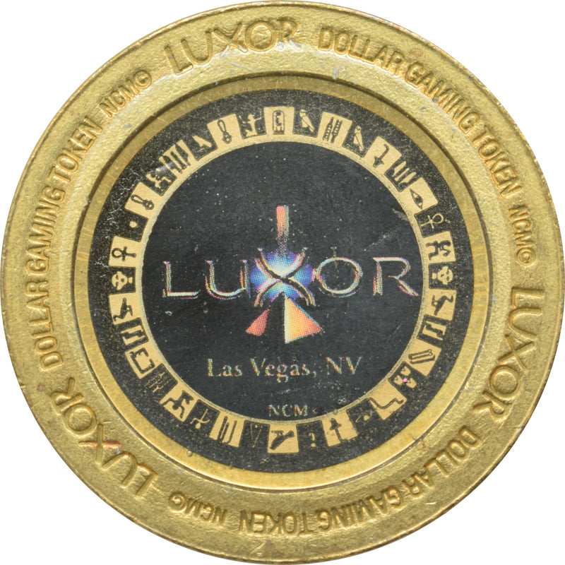 Luxor Casino Las Vegas Nevada $1 Queen Nefertiti Token 1994