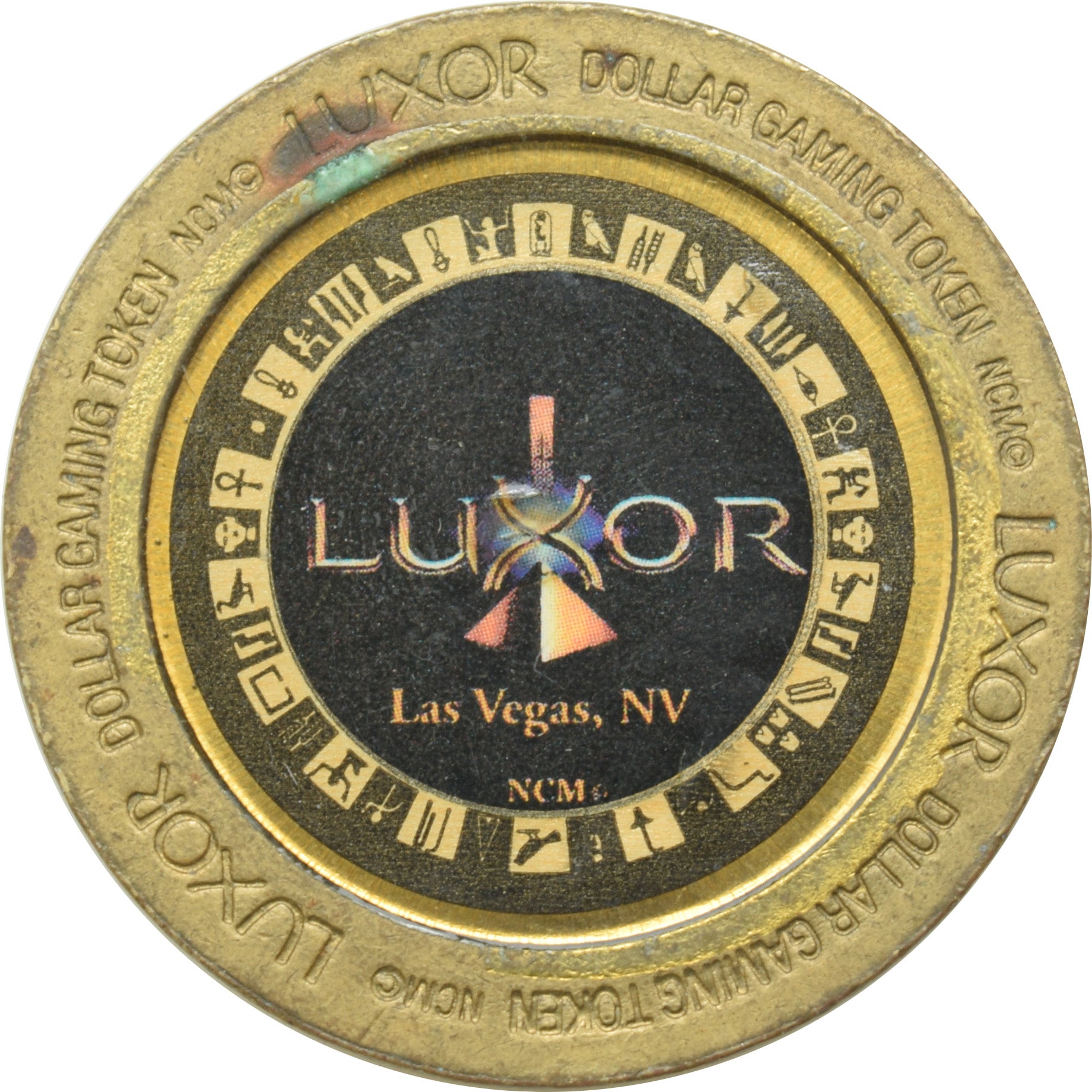 Luxor Casino Las Vegas Nevada $1 Sphinx Token 1994