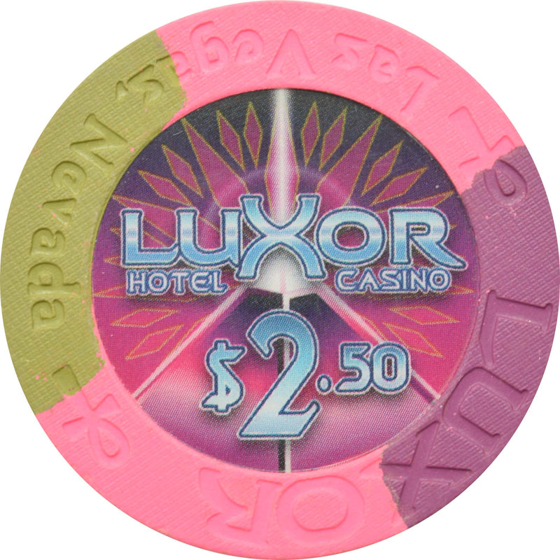 Luxor Casino Las Vegas Nevada $2.50 Chip 2005