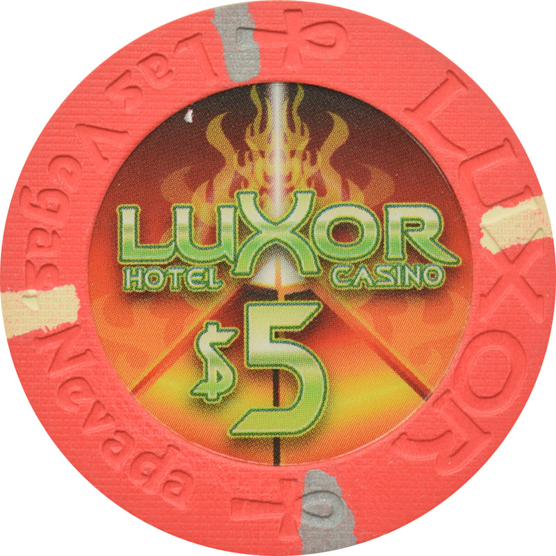 Luxor Casino Las Vegas Nevada $5 Chip 2005