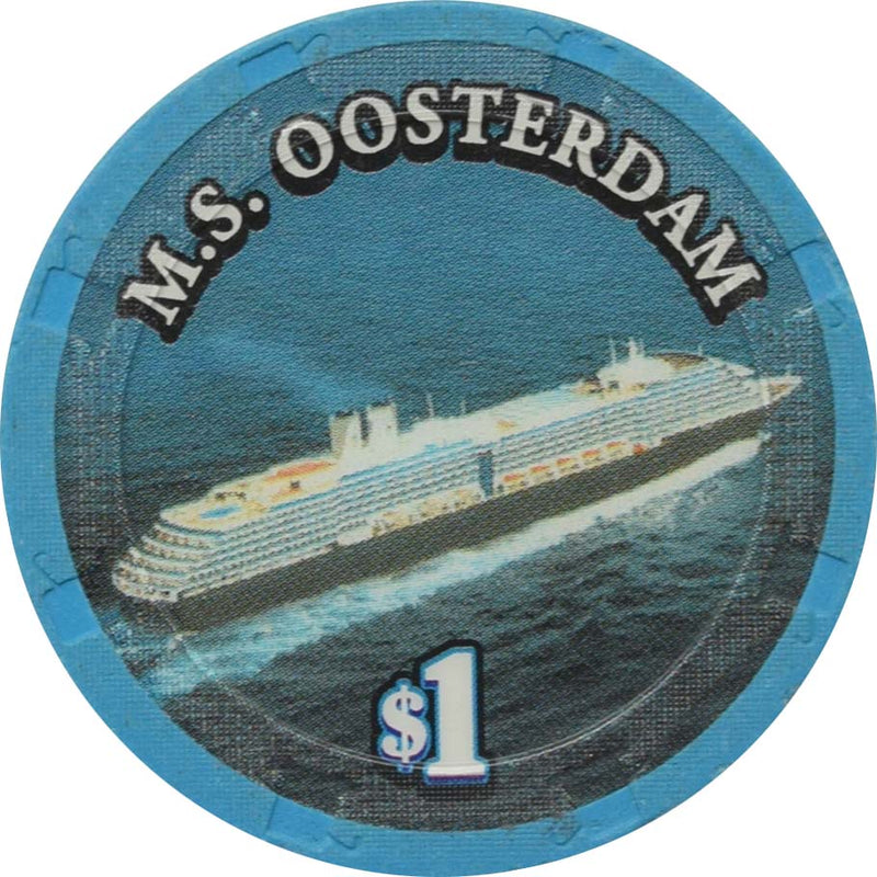M.S. Oosterdam (Holland America Line) Cruise Lines $1 Chip