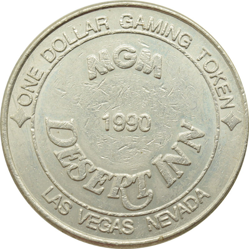 MGM Desert Inn Casino Las Vegas Nevada $1 Token 1990