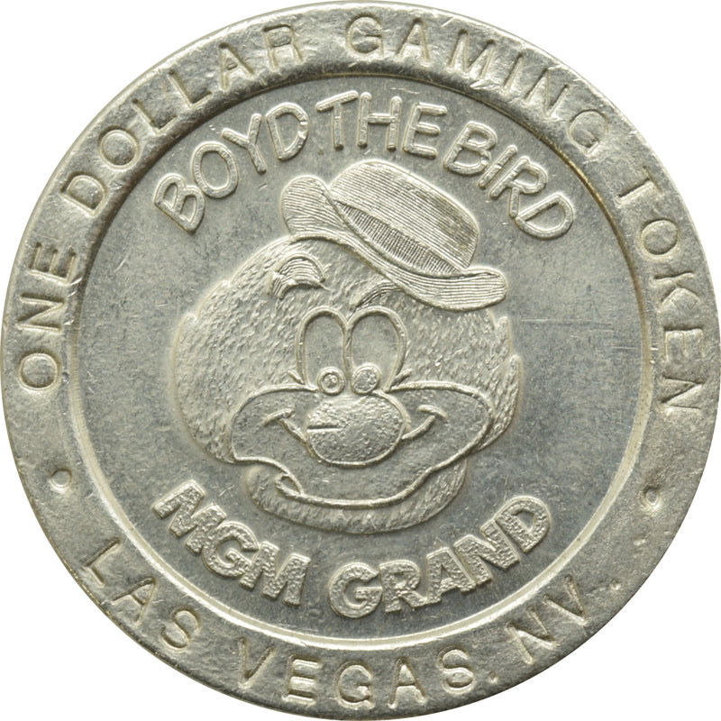 MGM Grand Casino Las Vegas Nevada $1 "Boyd The Bird" Token 1993