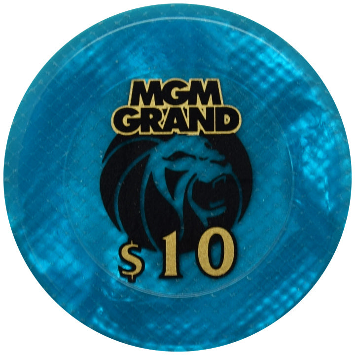 MGM Grand Casino Las Vegas NV $10 Jeton 1994