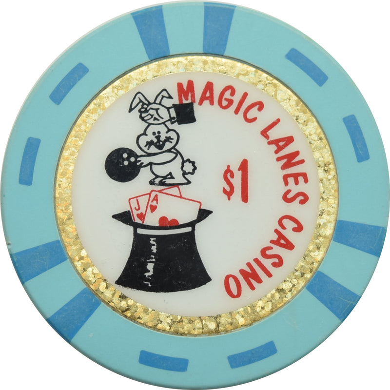 Magic Lanes Casino Seattle WA $1 Chip