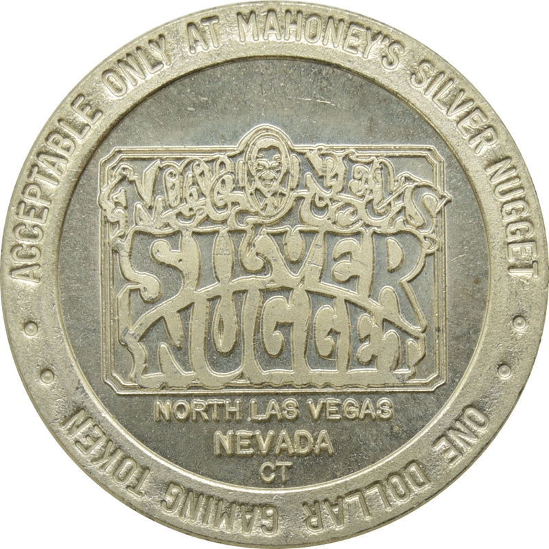 Silver Nugget (Mahoney's) Casino N. Las Vegas NV $1 Token 1989