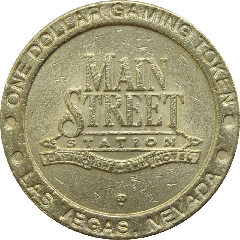Main Street Station Casino Las Vegas NV $1 Token 1996