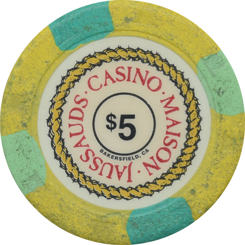 Maison Jaussauds Casino Bakersfield California $5 Chip