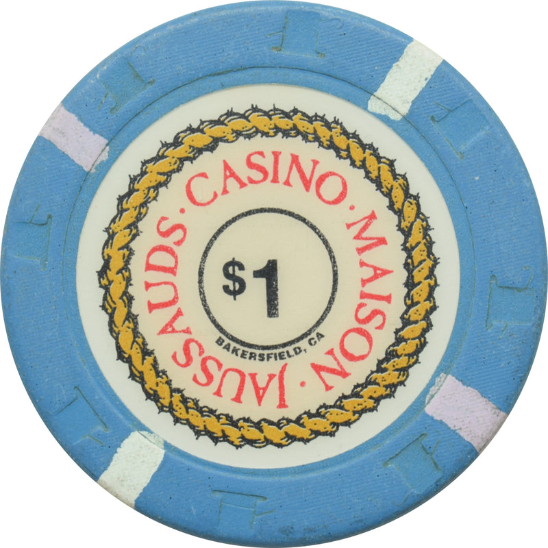 Maison Jaussauds Casino Bakersfield California $1 Chip