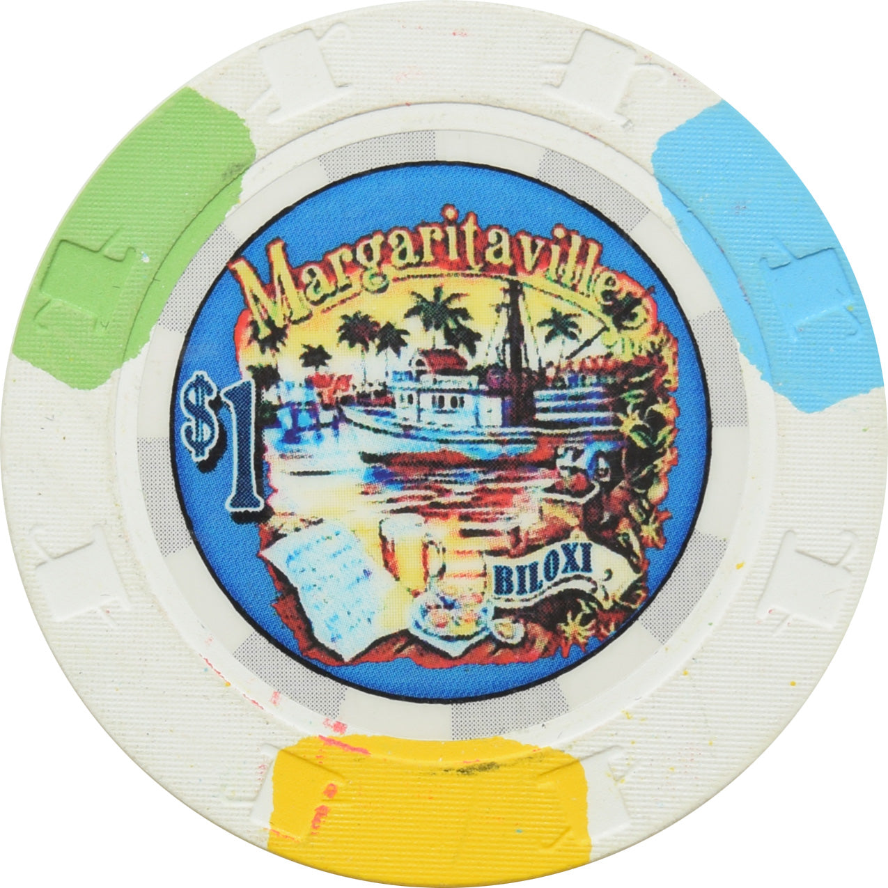 Margaritaville Casino Biloxi MS $1 Chip