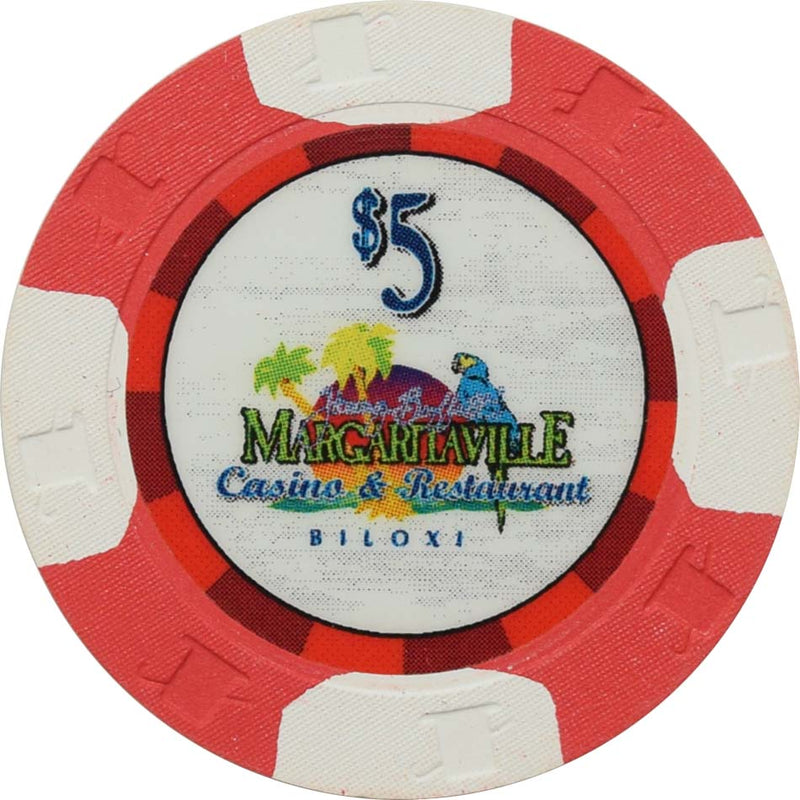 Margaritaville Casino Biloxi Mississippi $5 Chip