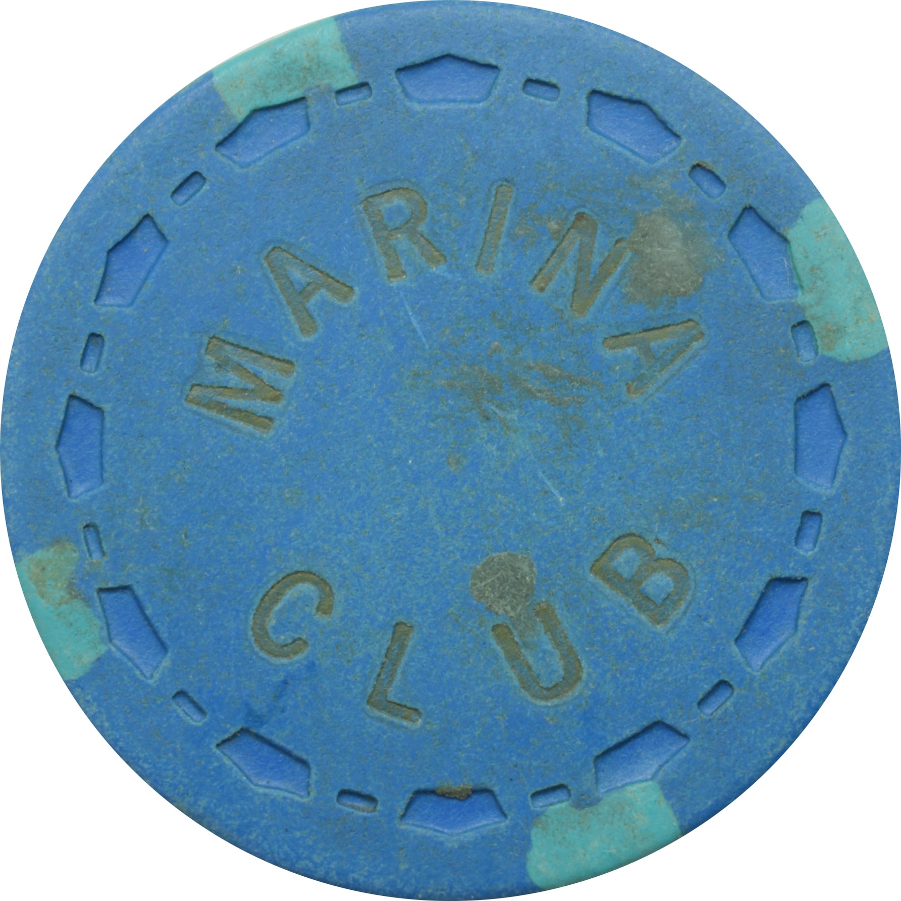 Marina Club Casino Marina California Non-Denomination Chip