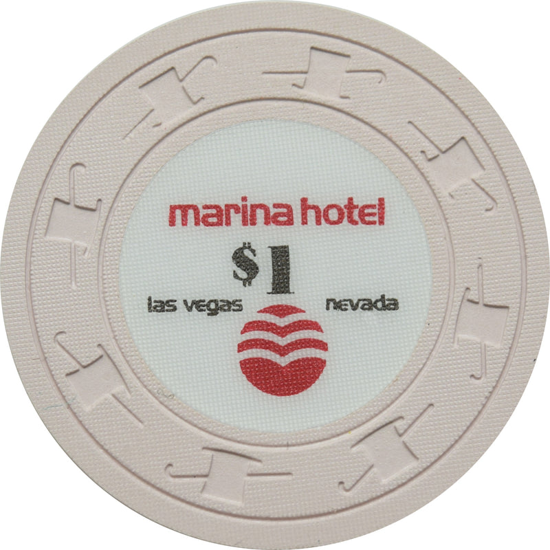 Marina Casino Las Vegas Nevada $1 Chip 1988