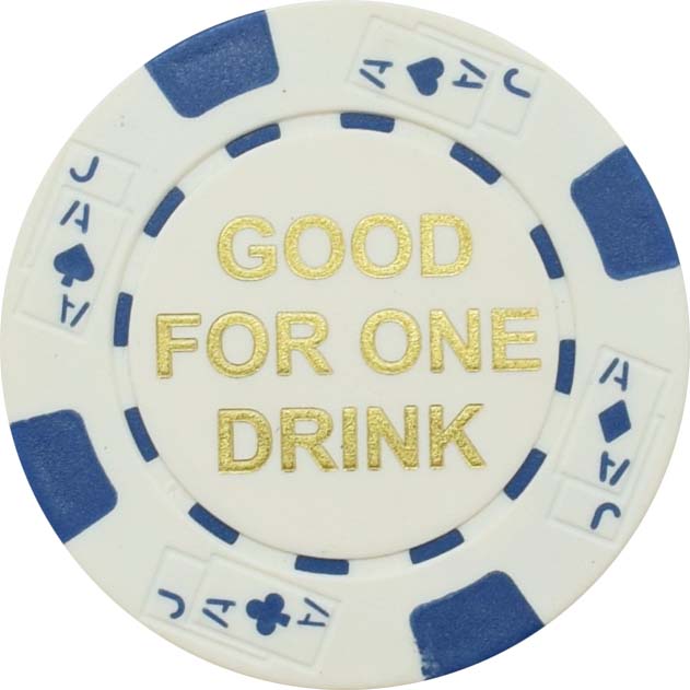 Free Drink Chips - Martini Glass Token/Tokens For Promotions