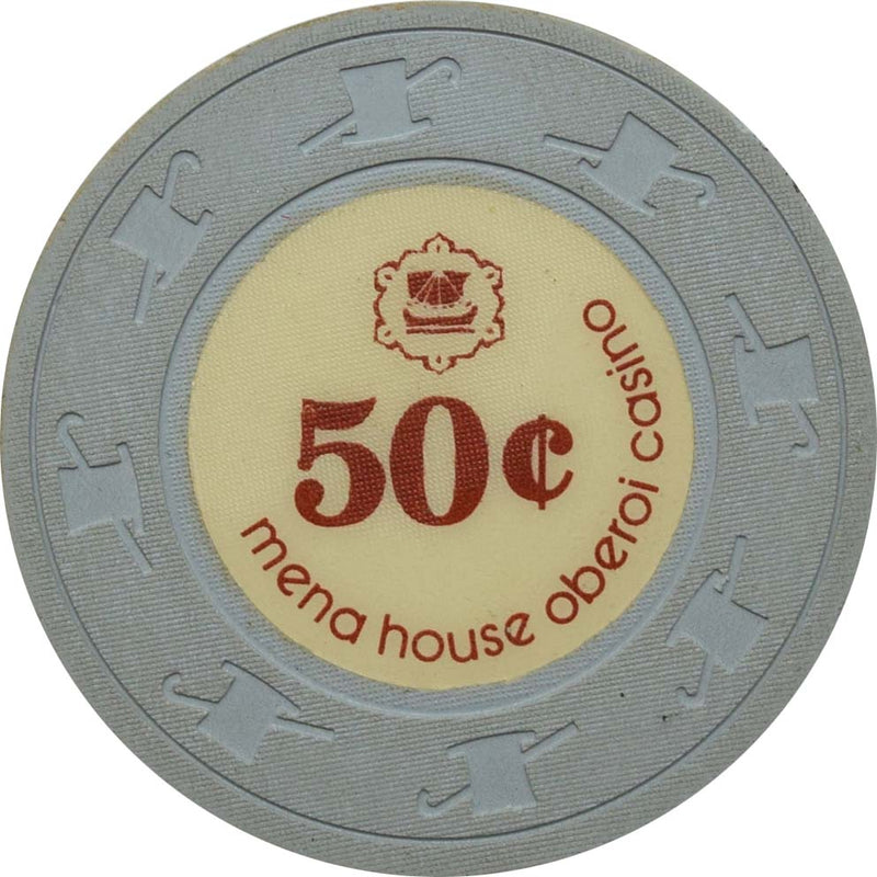 Mena House Oberoi Casino Cairo Egypt 50 Cent Chip